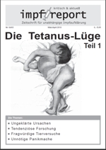 Cover der impf-report Ausgabe