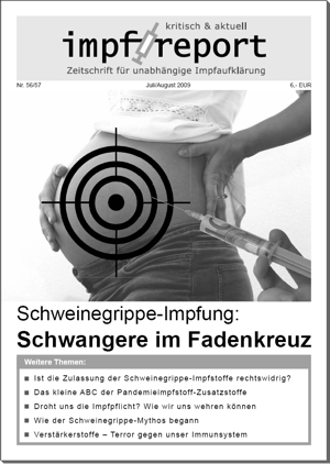 Cover der impf-report Ausgabe Nr. 56/57